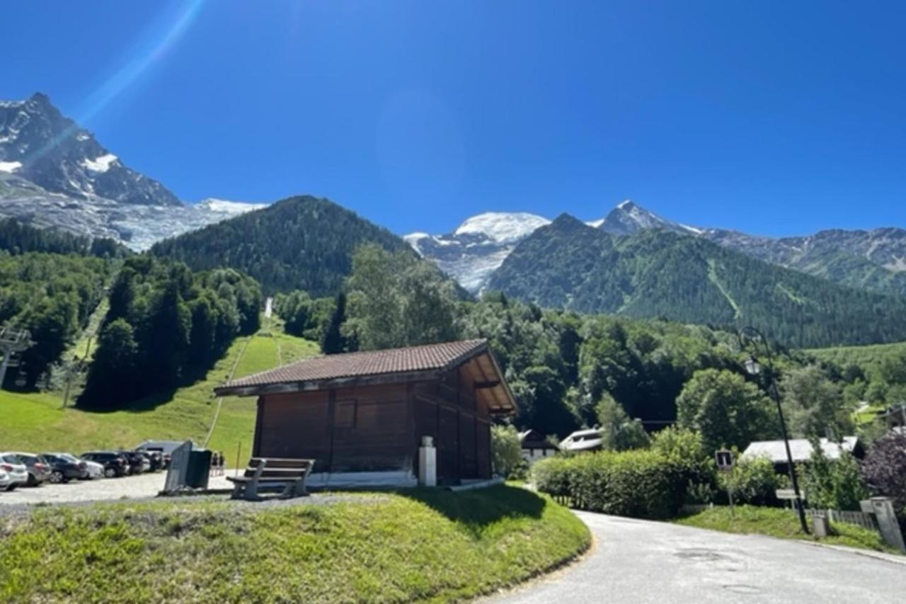 Apt With Nice View Near The Center Of Chamonix Mont Blanc Exterior foto