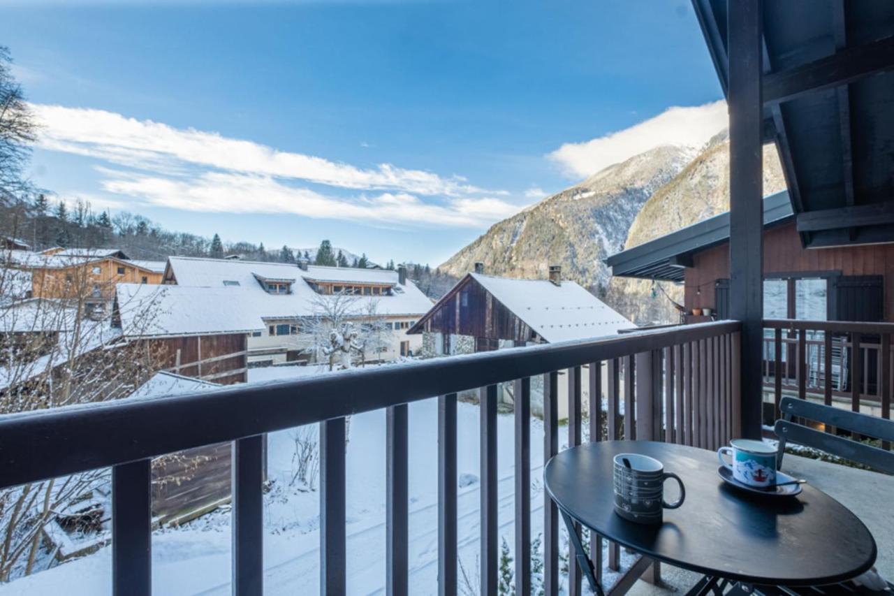 Apt With Nice View Near The Center Of Chamonix Mont Blanc Exterior foto